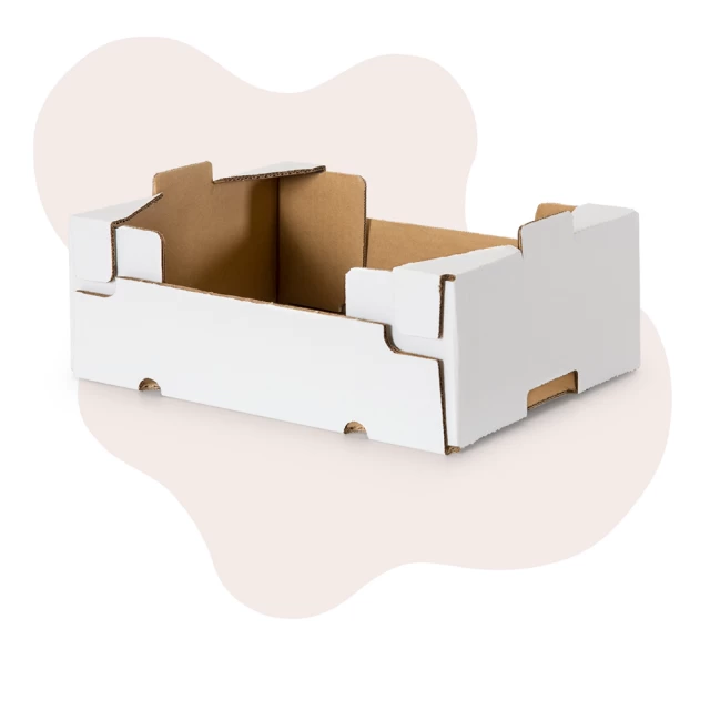 caja de cartn ondulado para agricultura